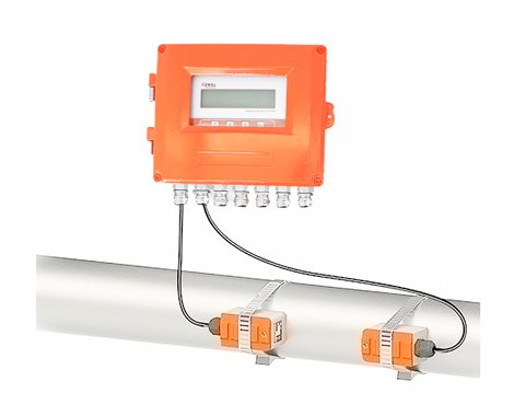 FU Separate External Clamp Ultrasonic Flowmeter